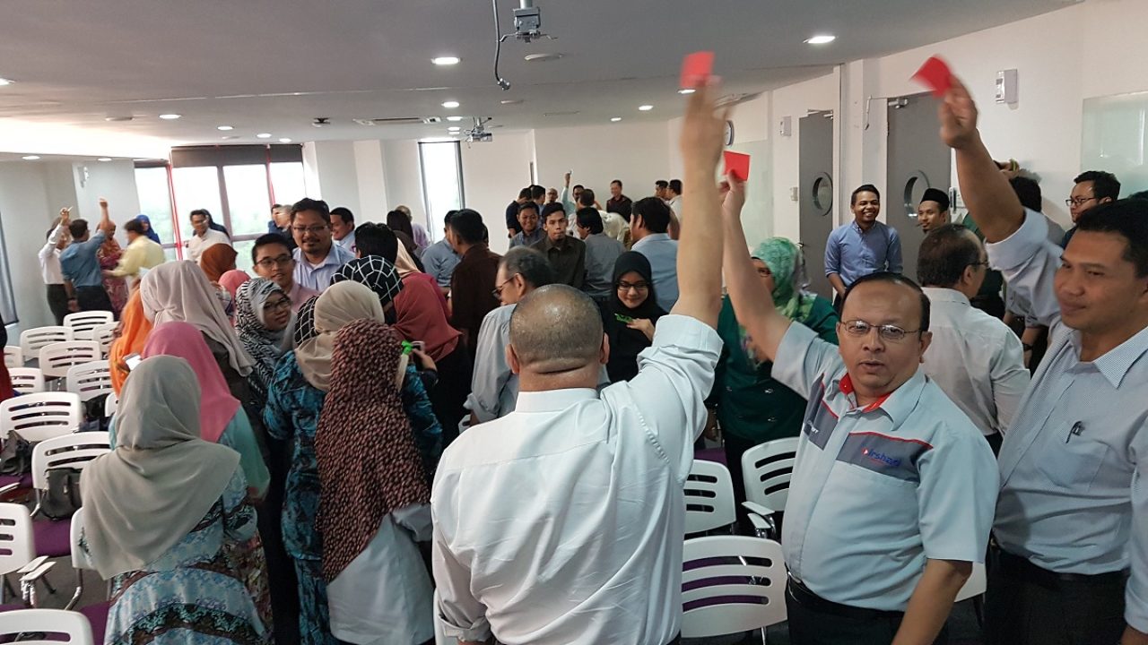 Ice breaking session